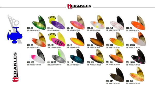 Herakles HIVE Spoon 3,0gr - Forellen Blinker