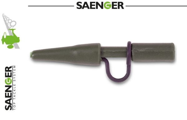 Anaconda Distance Heavy Duty Lead Clip - 5 St. - Army Green