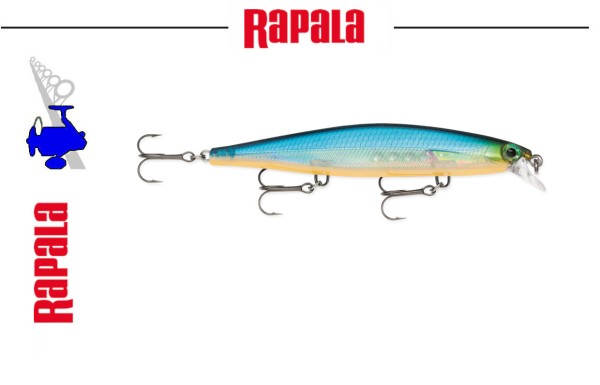 RaPaLa X-Rap Shadow Rap Jerkbait - Slow Sinking - 11cm 13gr - Blue Ghost