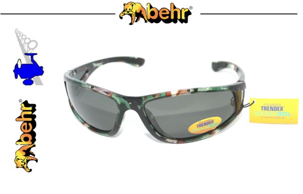 Behr Angelsport Polarisationsbrille Sensosol Camou - Sun