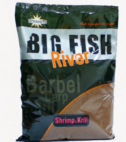 Dynamite Baits Big Fish River Ground Bait Shrimp & Krill 1,8kg