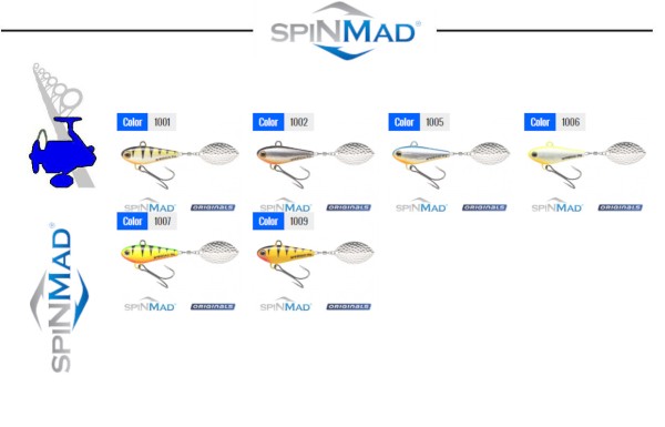 SpiNMad Originals Turbo 35g - sinkend - versch.Farben