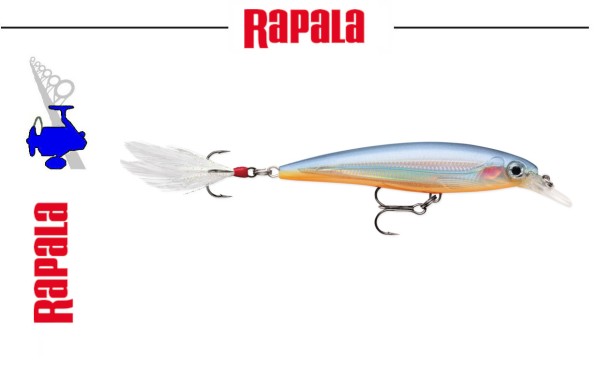 RaPaLa XR-10 - X-Rap Extreme Action Slashbait -10cm - TT 1,2-1,8m - 13g - Scoop