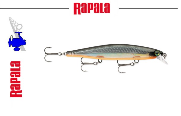 RaPaLa X-Rap Shadow Rap Jerkbait - Slow Sinking - 11cm 13gr - Halloween