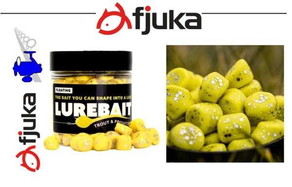 Fjuka Troutbait - Lurebait - floating - well hello yellow