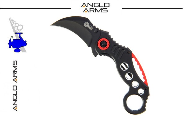 Anglo Arms Golan Karambit Einhandmesser Schwarz 531-BK