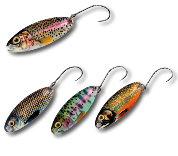 Nomura Trout Area ISEI Spoon - Real Rainbow Trout FN520 - 2,3g