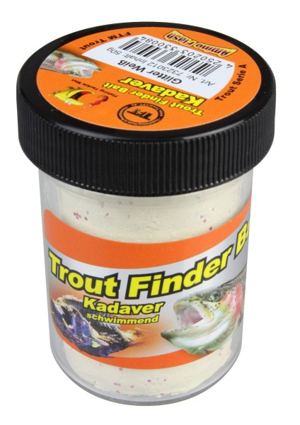 TFT Trout Finder Bait - Forellenteig schwimmend Kadaver - vers. Farben Inh. 50g