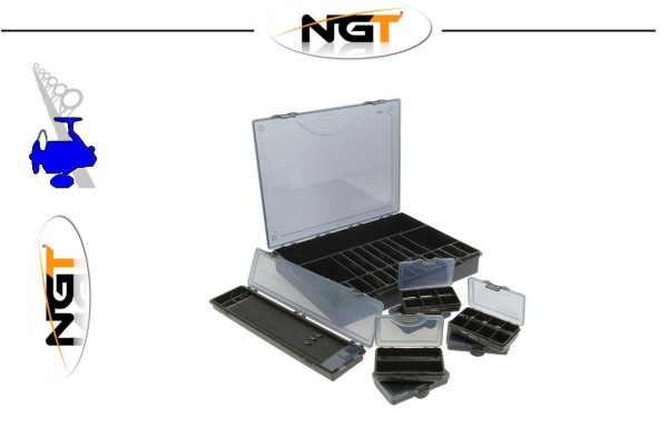 NGT Tackle Box - Black 7+1 System