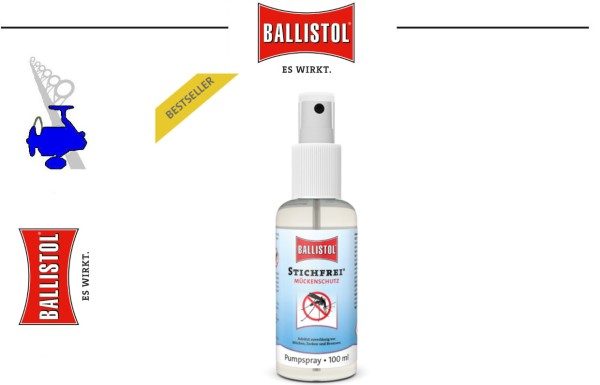 Ballistol Stichfrei - Mückenschutzmittel 100ml Pumpspray