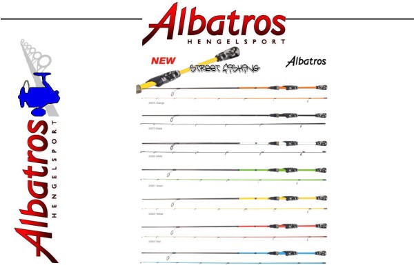 Albatros Streetfishing Concept UL Spin Rod - 2,10m - 3,12gr.