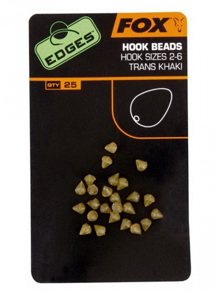 FOX Edges Hook Beads versch. Gr. Inh. 25stck