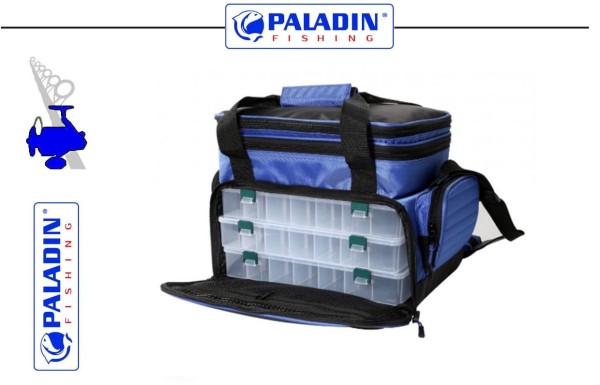 Paladin Trout Bag - Forellentasche mit Etage f. Glaeser und 3 Boxen