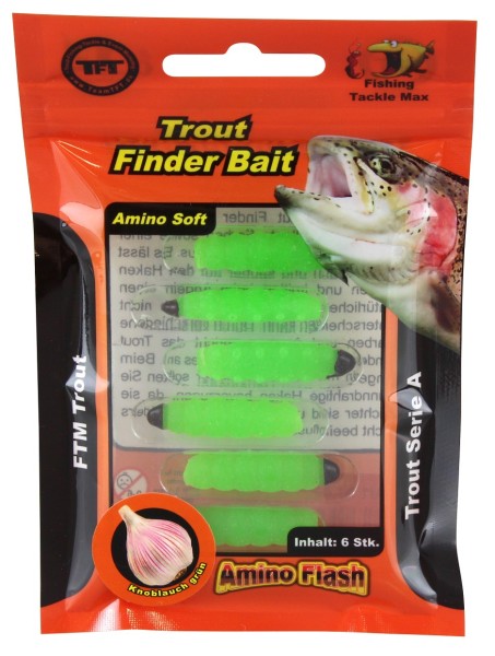 TFT Trout Finder Bait - Künstlichen Bienenmade versch. Farben mit Knoblauch