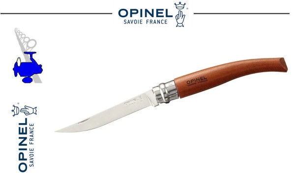 Opinel Taschenmesser No 10, Slim-Line, rostfrei, Padouk