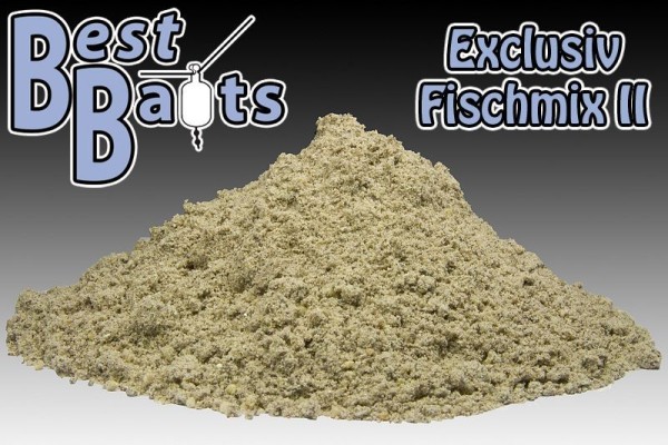 Best Baits Exclusiv Fisch Boilie Mix 2 - Der schwarze Fischmix