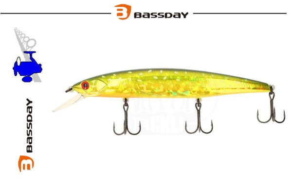 Bassday Mogul Minnow 130SP FL-901 Cameleon Pike