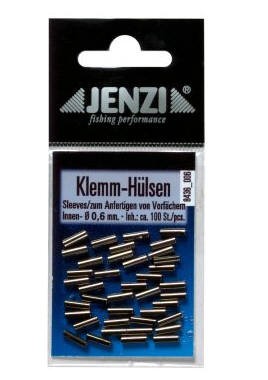Jenzi Klemm-Hülsen Innen 0,6mm Inh. 100 St.