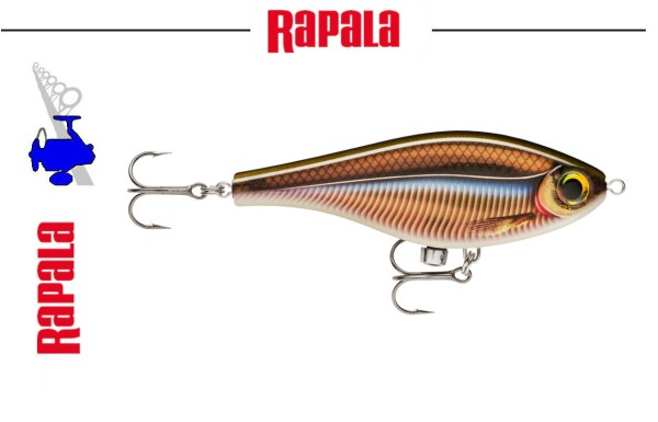 RaPaLa Super Shadow Rap Jerkbait - Side to Side Swimming Action - 11cm 41gr -TT variable - Smelt on