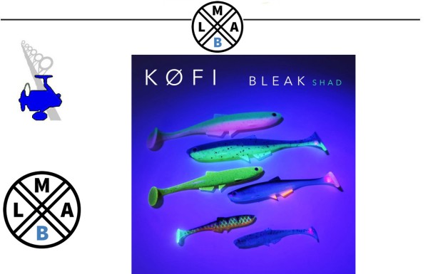 LMAB Köfi Bleak Shad 12cm - Natural Perch - Inh. 4st