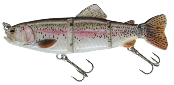 Jenzi Corrigator 4-Section Trout - Rgb.-Forelle hell - 16,5cm - 65g - Slow Sinking