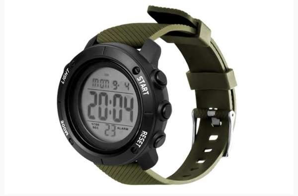 Delphin WADER Digital Uhr - 50m Wasser fest.