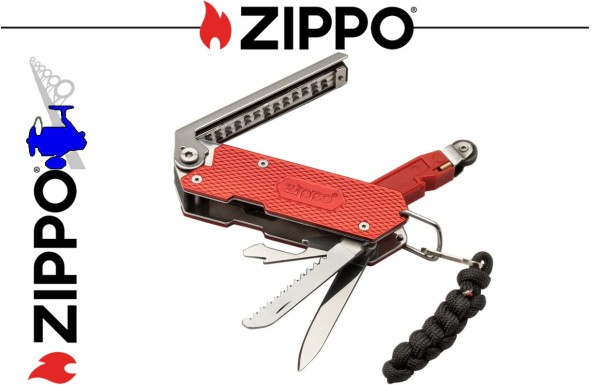 ZIPPO 7 in1 Tool zum Feuer machen - Fire Starting Multi-Tool