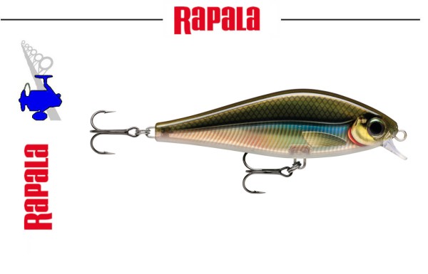 RaPaLa Super Shadow Rap Jerkbait - Slow Sinking - 11cm 38gr - 0,9-1,2m - Smelt on the Beach