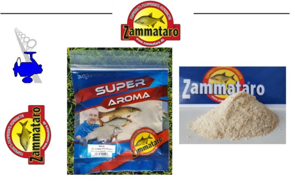 Zammatrao Super Aroma - Honig 200g - Für grosse Friedfische