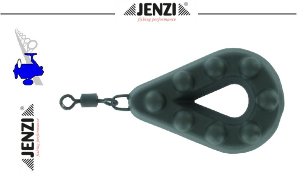 JENZI Carp-Lead/Blei "Grip" - Coated - vers.Gewichte