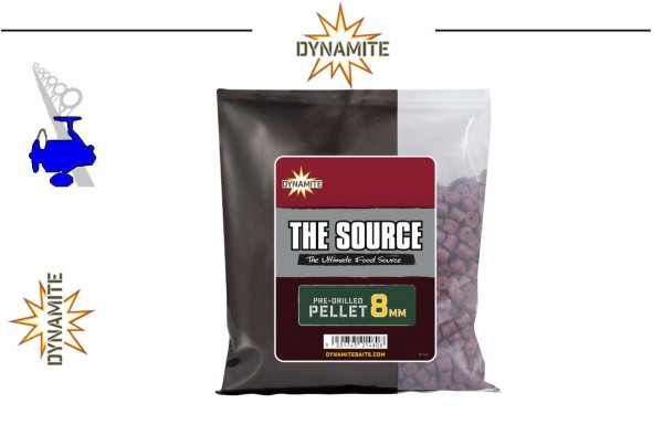 Dynamite Baits THE SOURCE Pellets - Pre-Drilled - 21mm- 350g