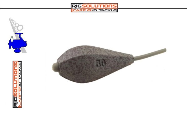 Rig Solutions Karpfen Blei "Distance Torpedo Inline Pear"