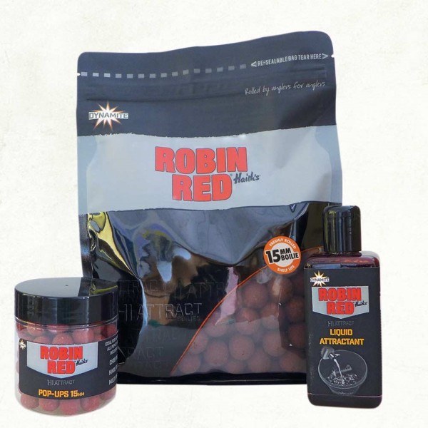 Dynamite Baits Hi Attract Boilies - Robin Red - 20mm -1kg