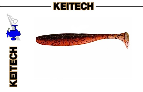KEITECH Easy Shiner 4,5"/11,3cm - 6 Stück #02T Dutch Goby / Strong Squid Scent