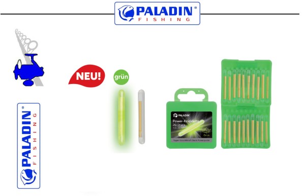 Paladin Knicklicht Power Box grün - Inh. 20Sst - 4,5x39mm