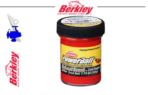 Berkley Power Bait Natural Scent - Chilli Pepper - 50g