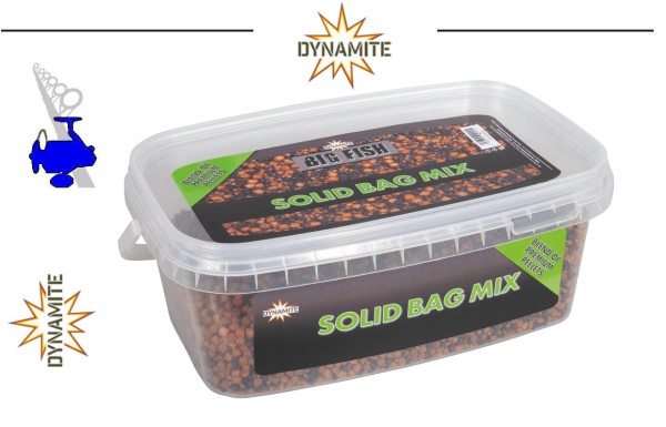 Dynamite Baits Big Fish - Solig Bag Mix - Premium Pellets - 2ltr - 1,2kg