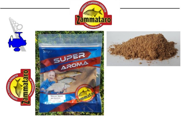 Zammatrao Super Aroma - Rotaugen Spezial 200g - für alle Gewässer