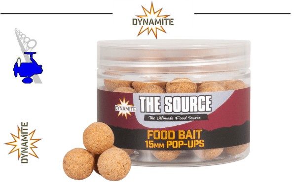 Dynamite Baits THE SOURCE - Food Bait Pop Ups - 15mm