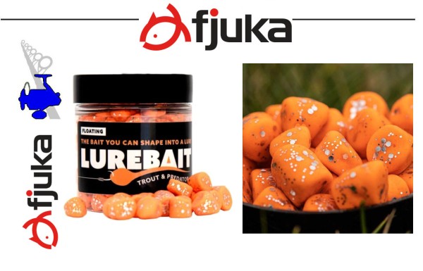 Fjuka Troutbait - Lurebait - floating - Brilliant Orange