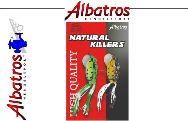 Albatros Natural Killers - Frosch Set - 2 Stück