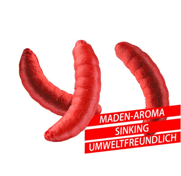 Jenzi künstliche rote Maden mit Aroma 10g