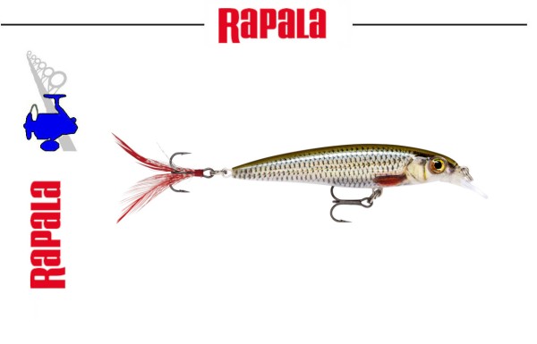 RaPaLa XR-10 - X-Rap Extreme Action Slashbait - 10cm - Live Roach