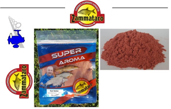 Zammatrao Super Aroma - Red Nektar 200g - Für alle Friedfische