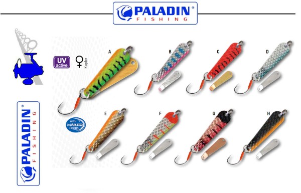 Paladin Trout Spoon - Angle - 3,7g versch. Designs