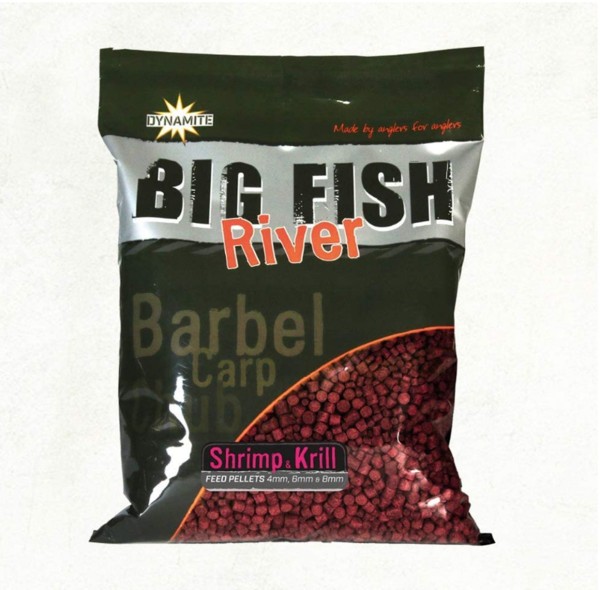 Dynamite Pellets Big Fish River - Feed Pellets - Shrimp & Krill - 1,8kg