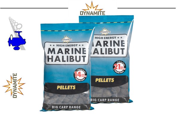 Dynamite Baits Marine Halibut Pellets - 4mm - Inh.900gr
