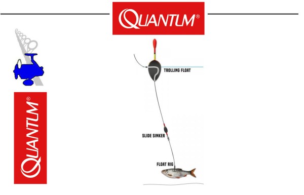 Quantum Mr. Pike Trolling Float - Schlepp Pose 30g - 12,5cm