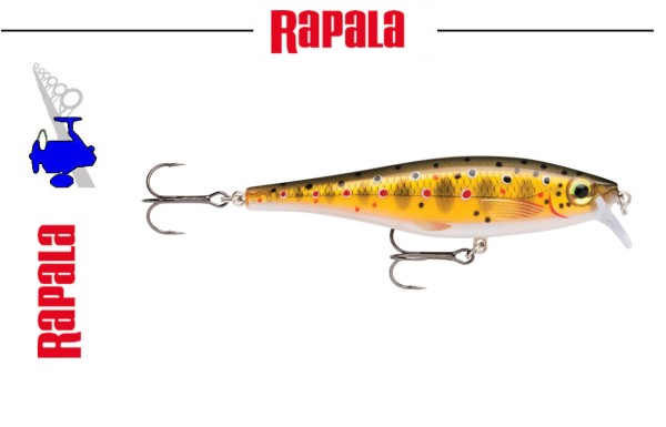 RaPaLa Balsa XTREME BX Minnow - 10cm - 12g - TT 0,9-1,5m - Brown Trout
