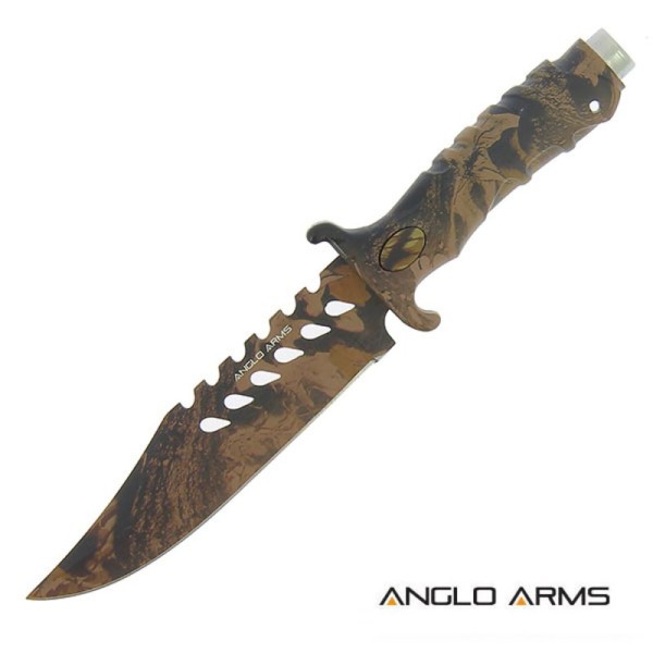 Anglo Arms Outdoor Messer Camo Rubber